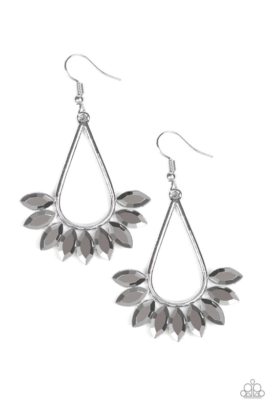 Paparazzi Be On Guard - Silver Earrings - Pusher P