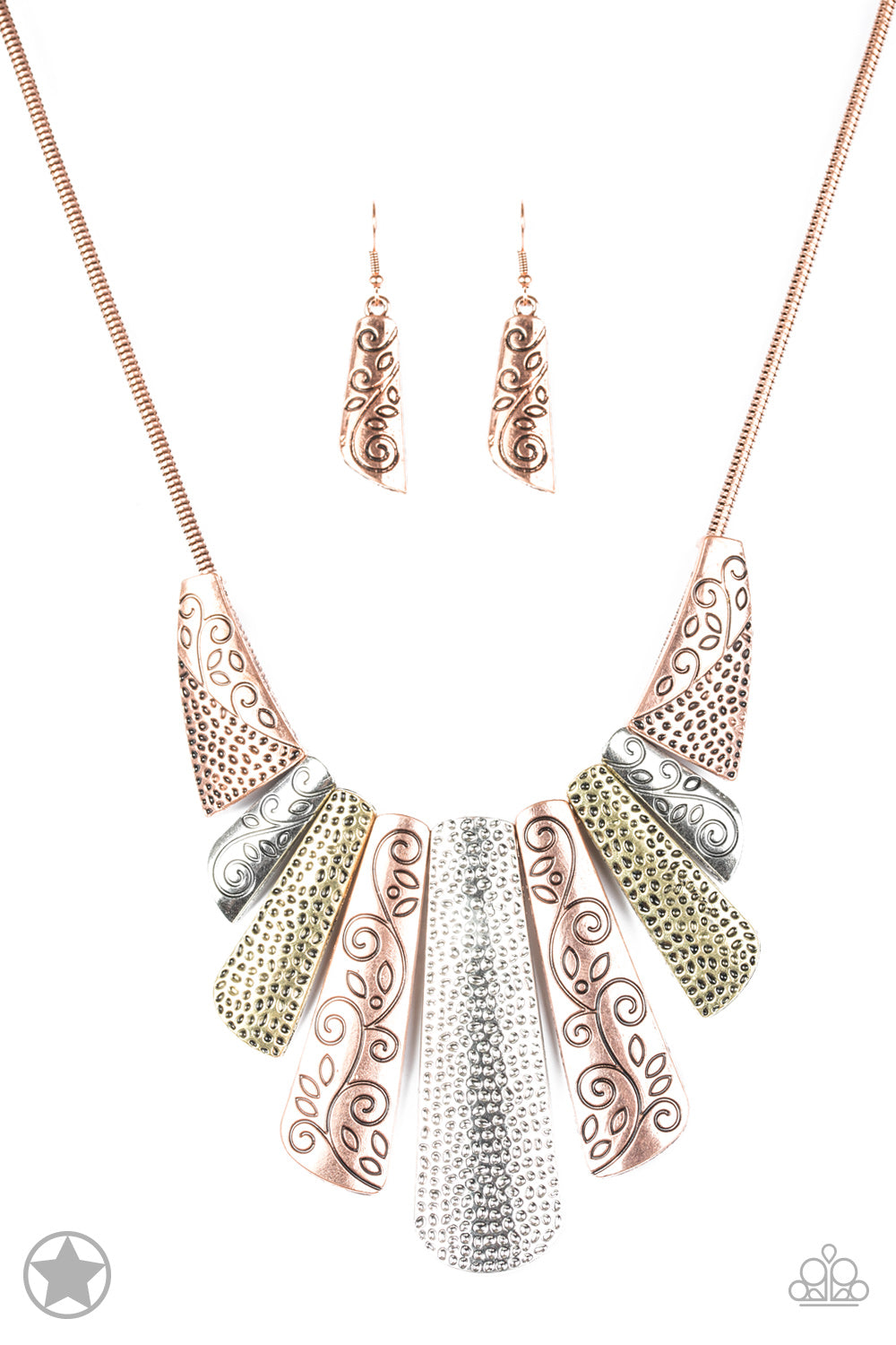Paparazzi Untamed Multi Necklace - Pusher P