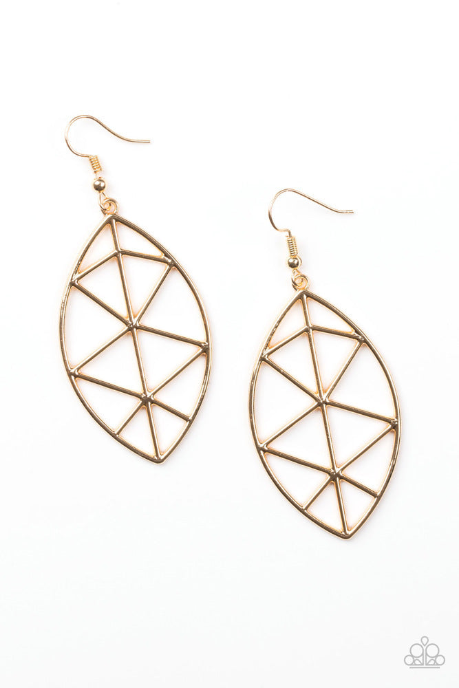 Unbreakable Earrings - Gold | Paparazzi Accessories image 2