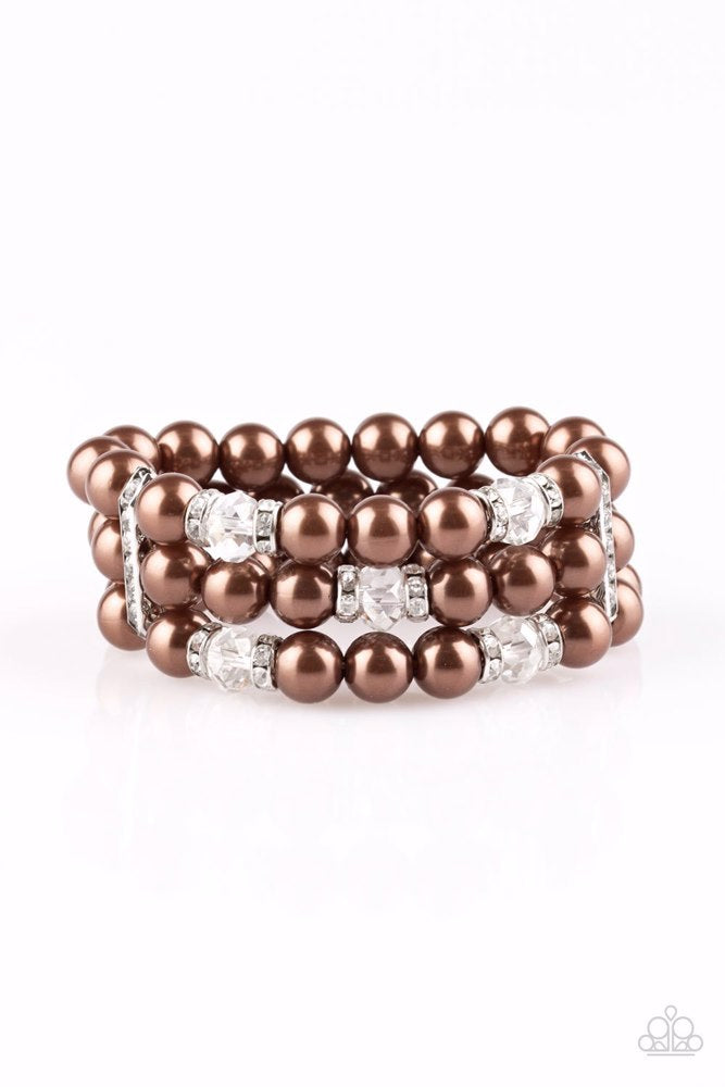 Undeniably Dapper Bracelet - Brown | Paparazzi Accessories image 2
