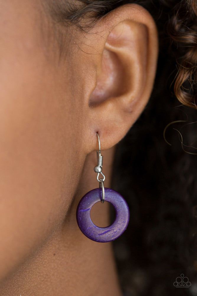 Waikiki Winds Necklace - Purple | Paparazzi Accessories