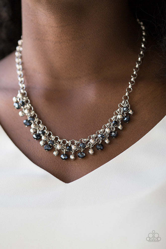 Trust Fund Baby Necklace - Blue | Paparazzi Accessories image 3