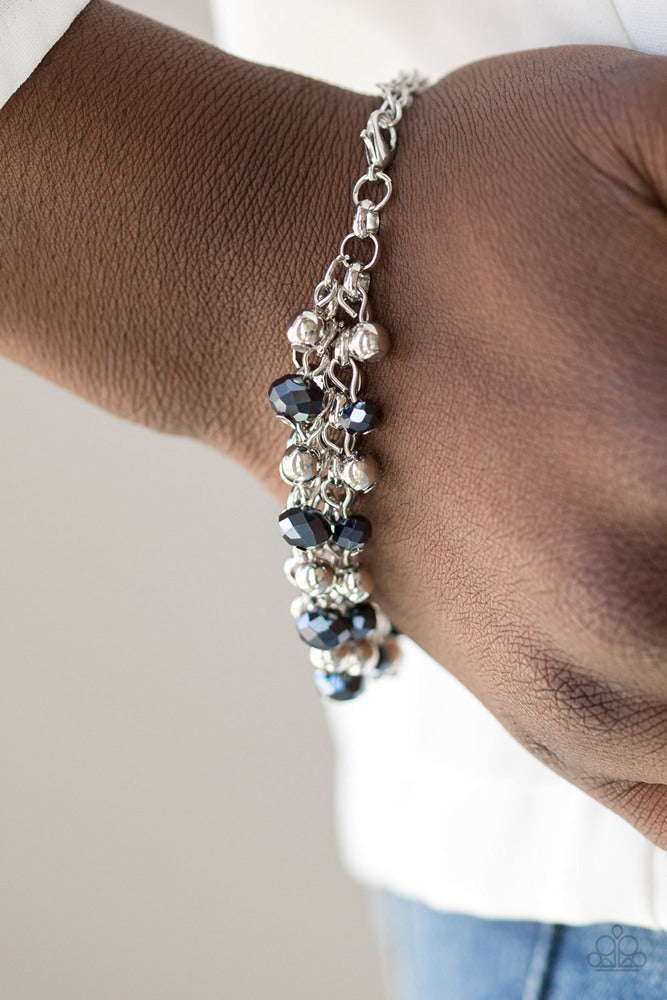 Just For The FUND Of It! Bracelet - Blue | Paparazzi Accessories image 3