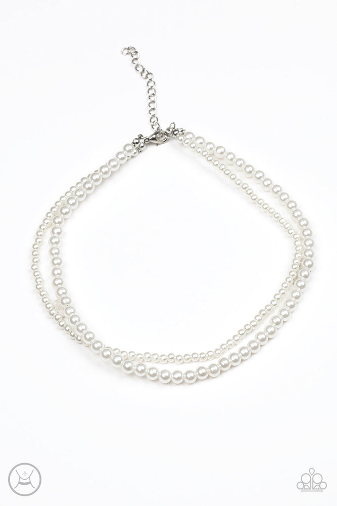 Ladies Choice Necklace - White image 2