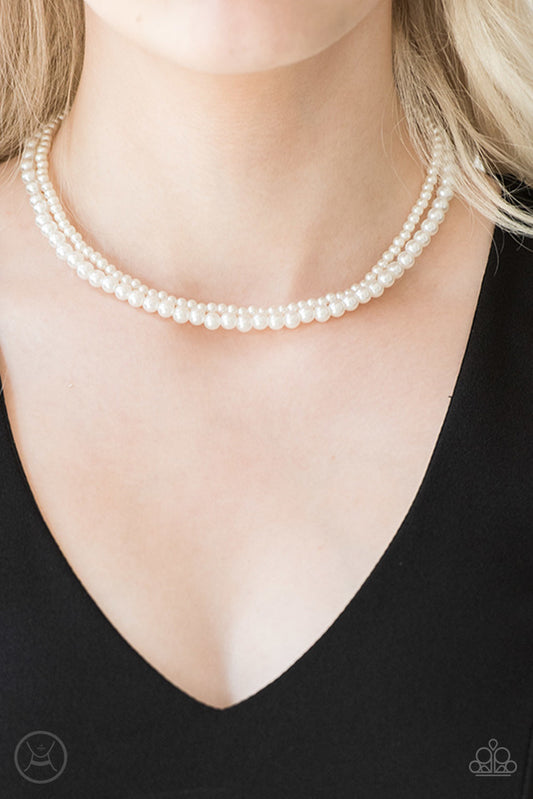 Ladies Choice Necklace - White image 3
