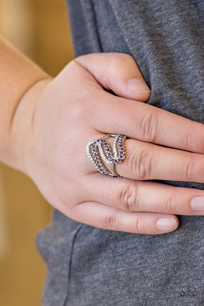 Make Waves Ring - Purple