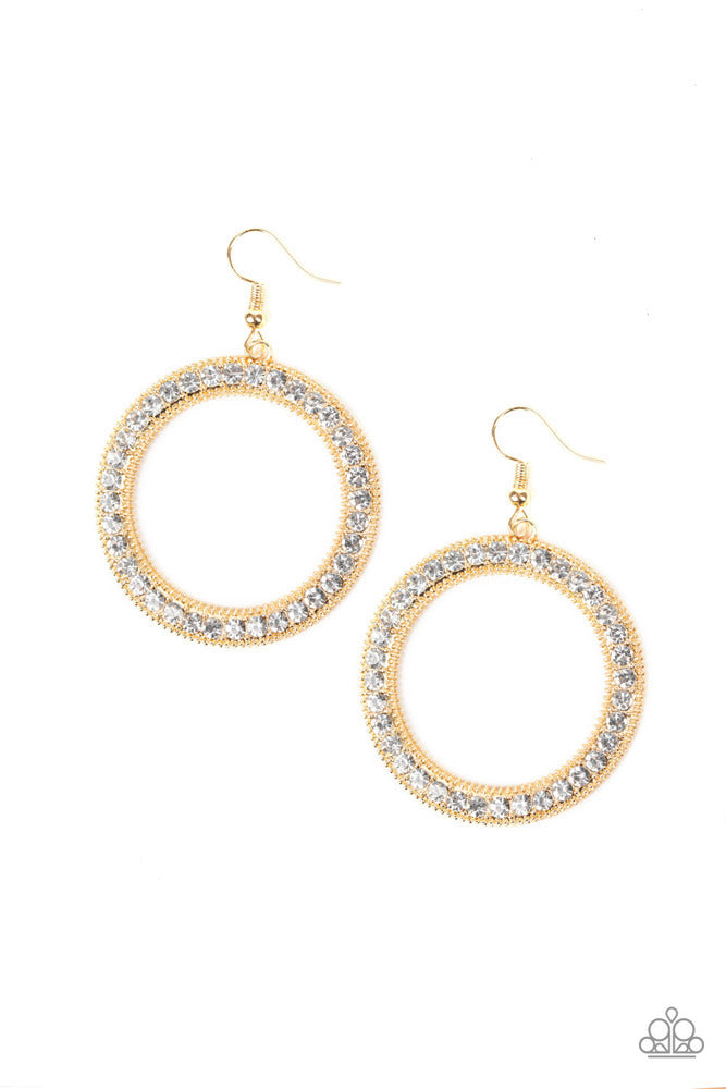 Haute Halo - Gold | Paparazzi Accessories