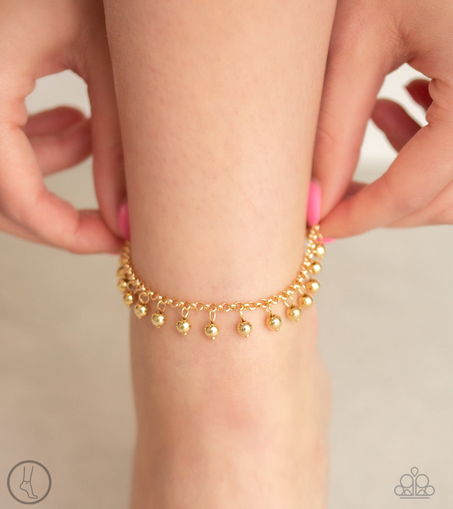 West Coast Cruzin Anklet - Gold | Paparazzi Accessories
