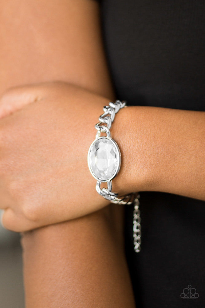 Luxury Lush - White | Paparazzi Accessories
