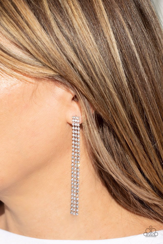 Stellar Starlight Earrings - White