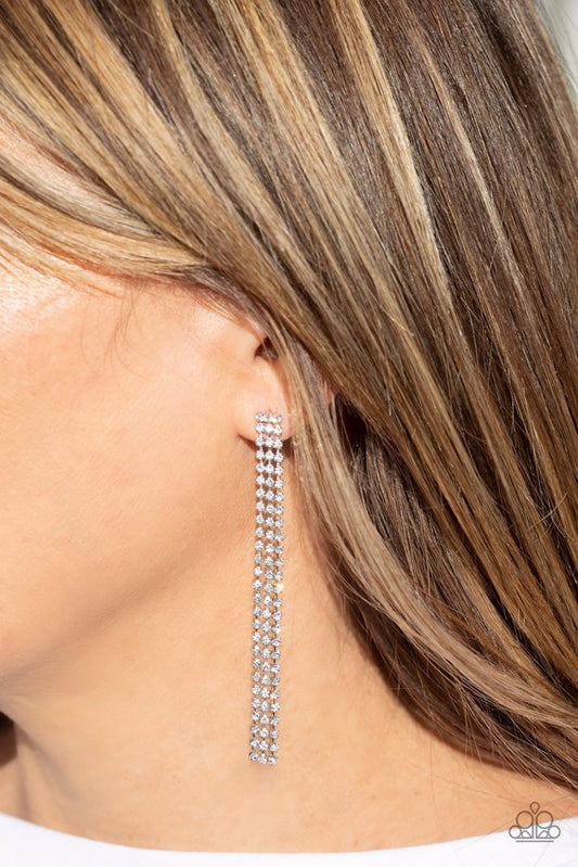 Stellar Starlight Earrings - White