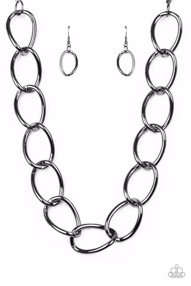 The Challenger Necklace - Black image 2