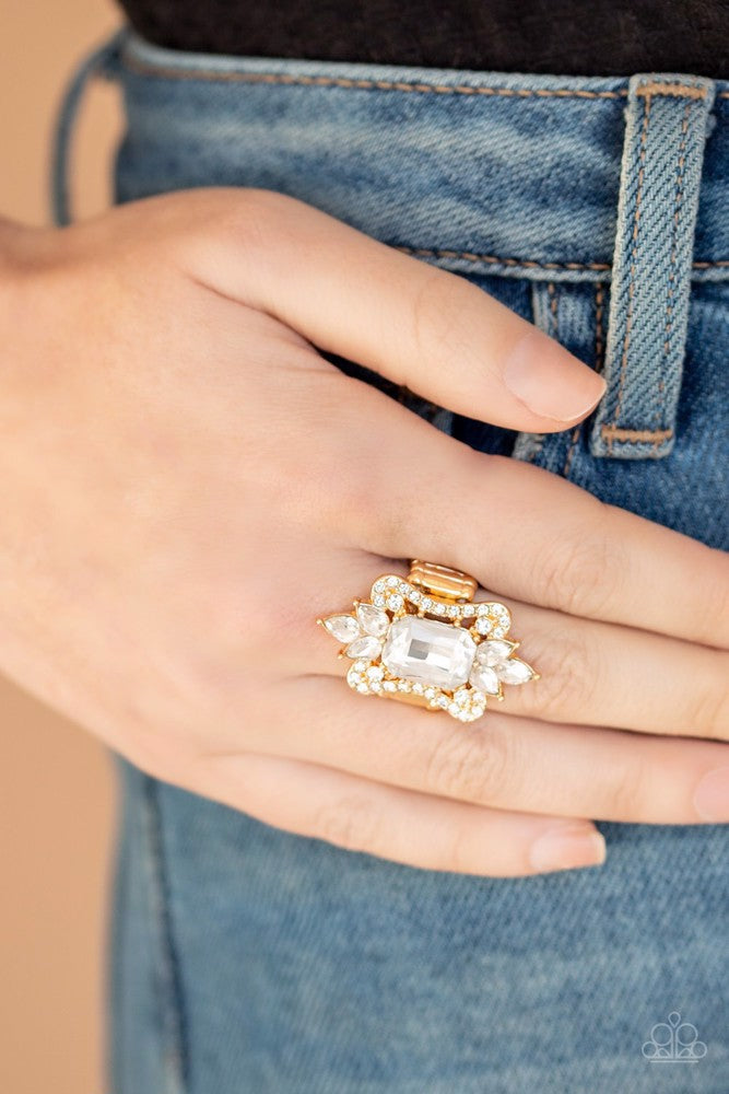 Things That Go Boom! - Gold | Paparazzi Accessories