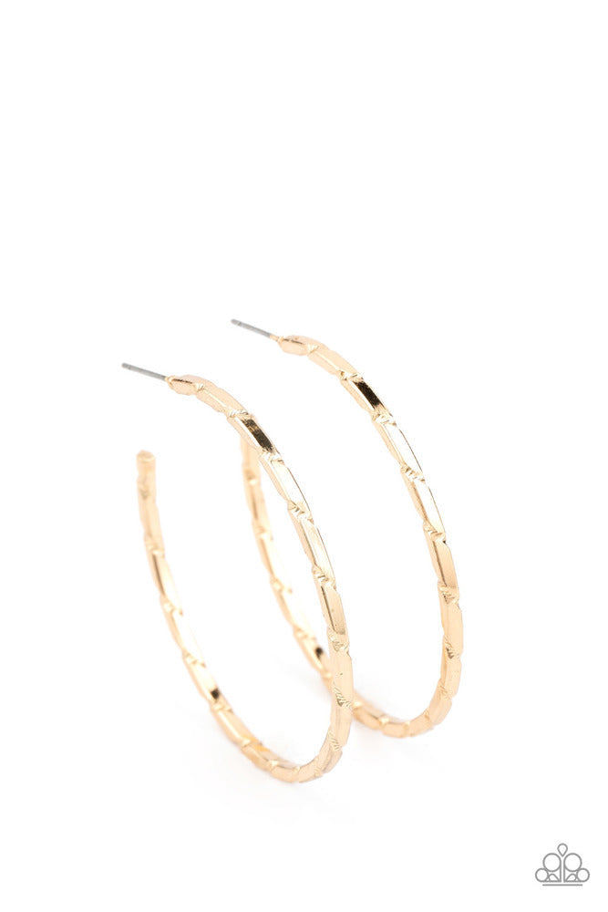 Unregulated Earrings - Gold image 2