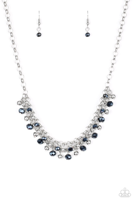 Trust Fund Baby Necklace - Blue | Paparazzi Accessories image 2