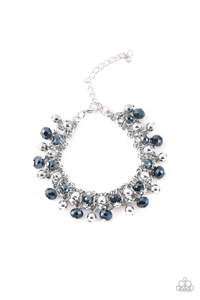 Just For The FUND Of It! Bracelet - Blue | Paparazzi Accessories image 2