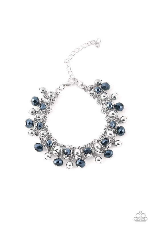 Just For The FUND Of It! Bracelet - Blue | Paparazzi Accessories image 2
