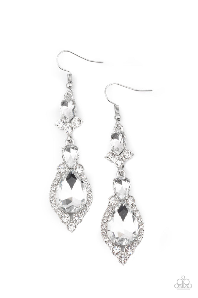 Fully Flauntable Earrings - White image 2