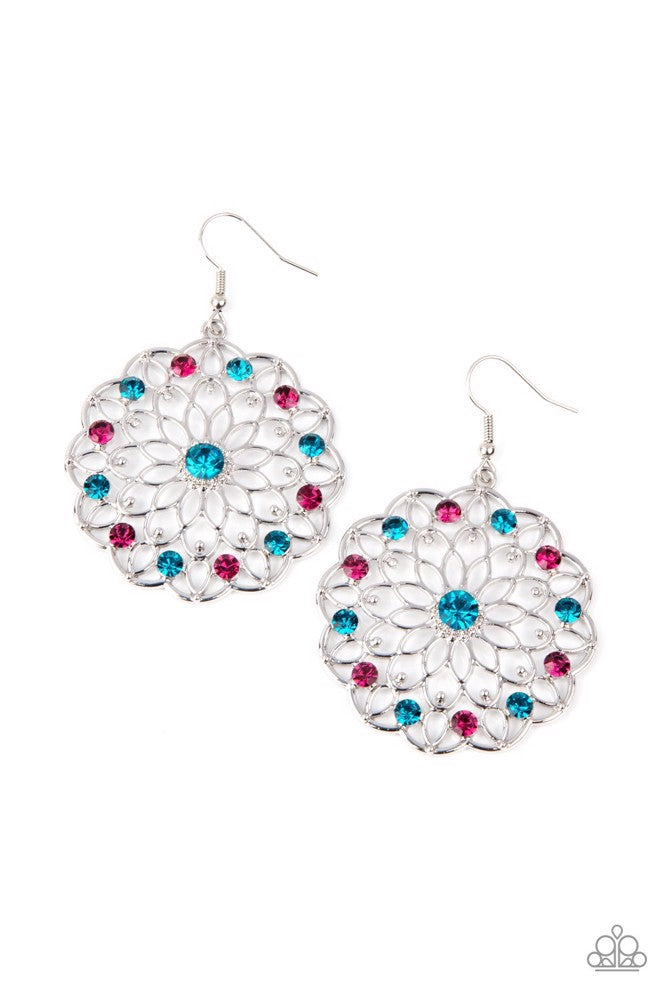 Posy Proposal​ Earrings - Multi | Paparazzi Accessories image 2