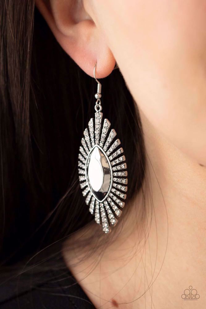 ​Who Is The FIERCEST Of Them All Earrings - White