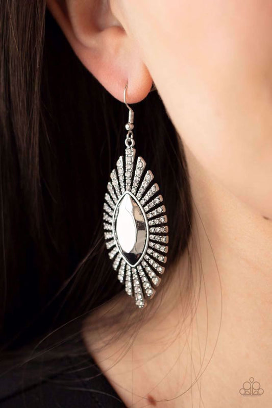 ​Who Is The FIERCEST Of Them All Earrings - White
