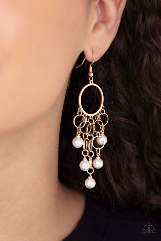 When Life Gives You Pearls - Gold | Paparazzi Accessories