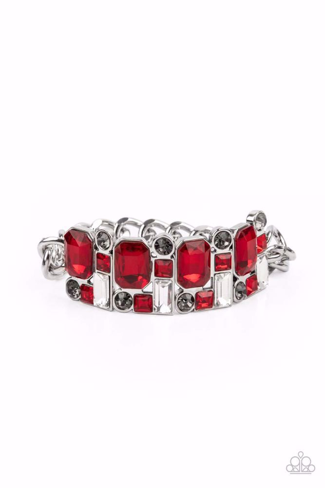 Urban Crest Bracelet - Red image 2