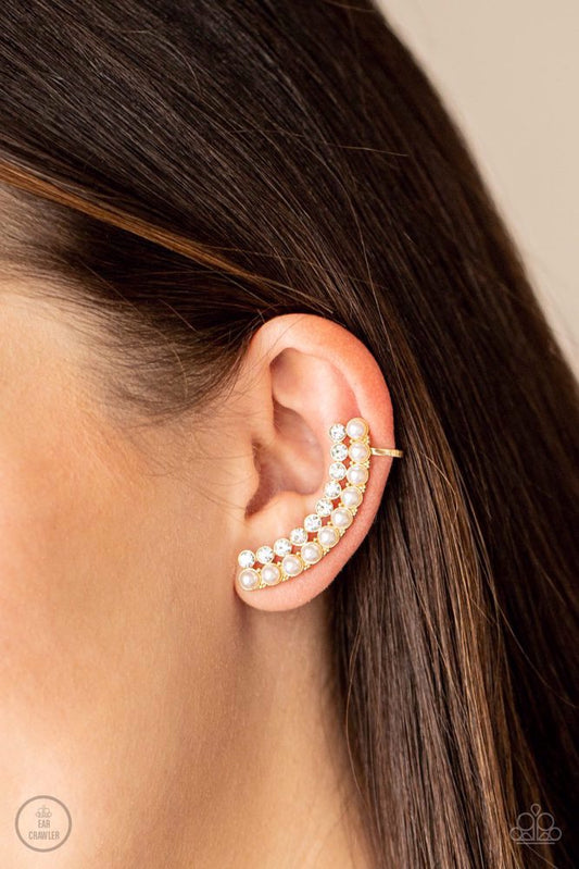 Doubled Down On Dazzle Earrings - Gold​