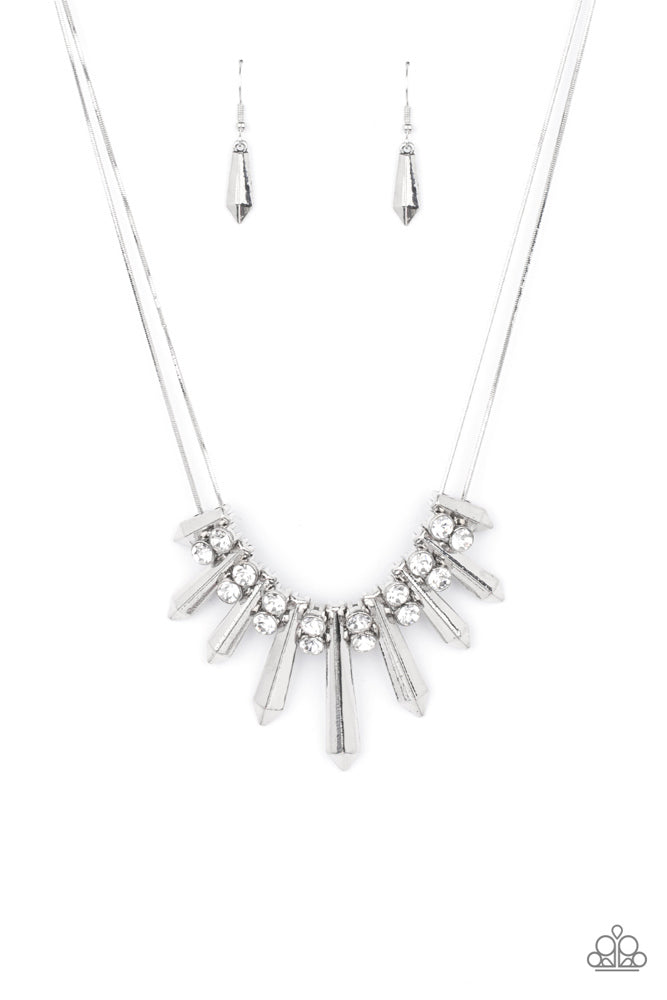 ​​Dangerous Dazzle Necklace - White image 2