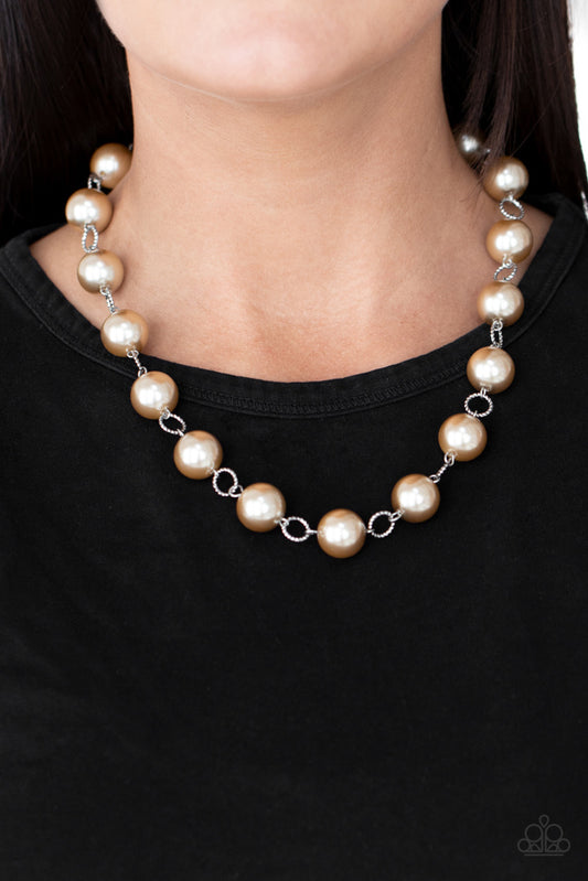 ​Ensconced in Elegance - Brown | Paparazzi Accessories