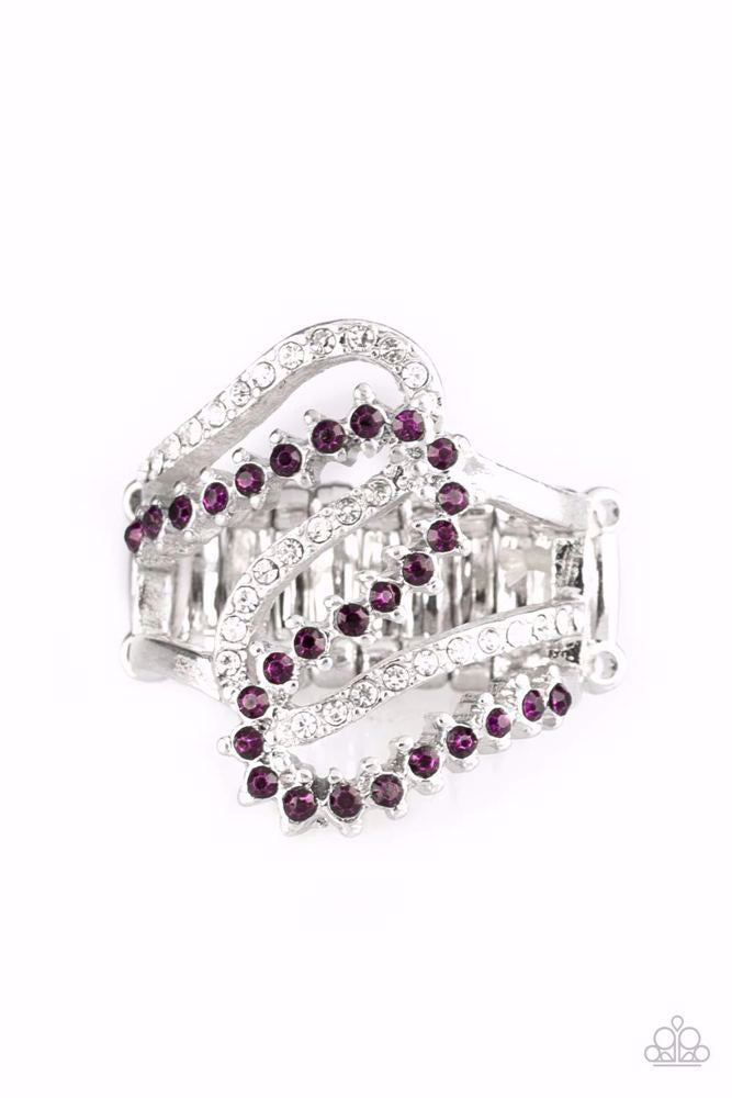 Make Waves Ring - Purple image 2