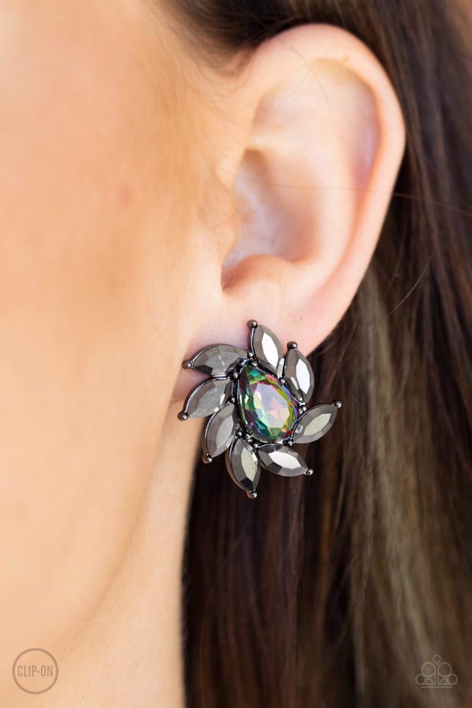 Sophisticated Swirl Earrings - Multi