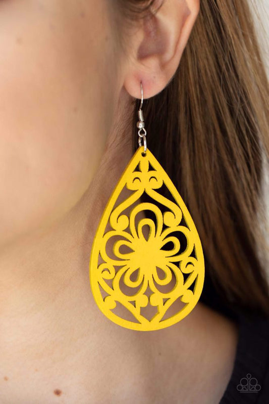 ​Marine Eden - Yellow | Paparazzi Accessories