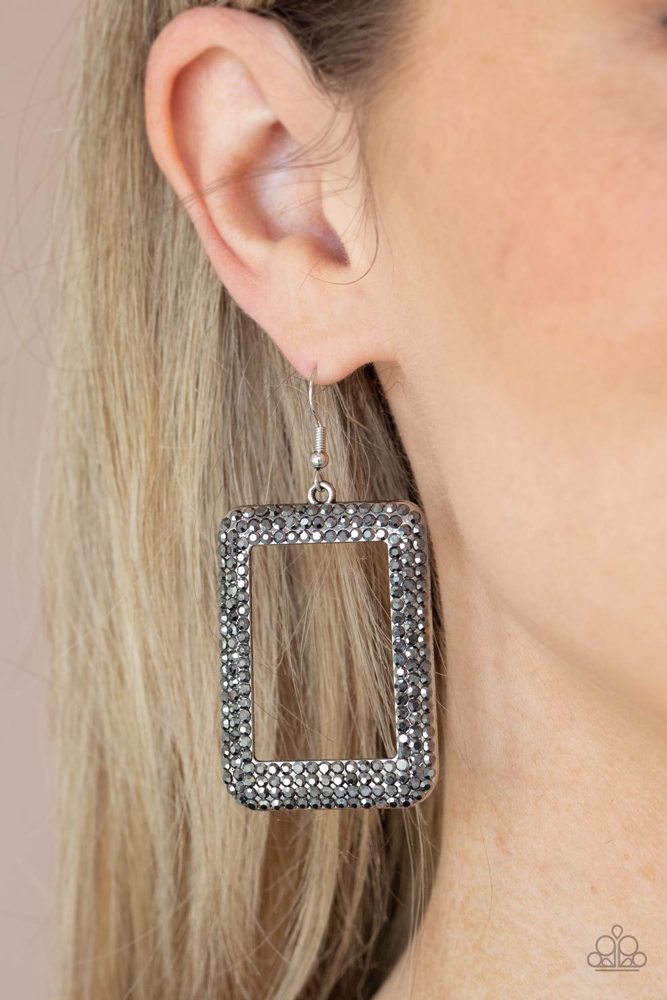 World FRAME-ous Earrings - Silver
