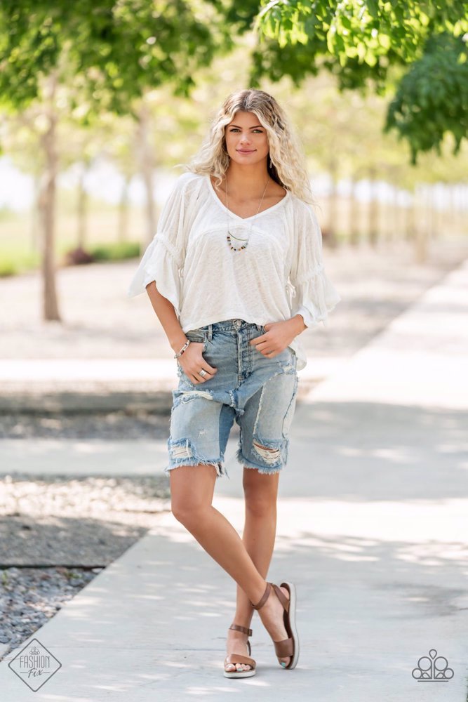 Sunset Sightings Necklace - Complete Trend Blend | Paparazzi Accessories image 2