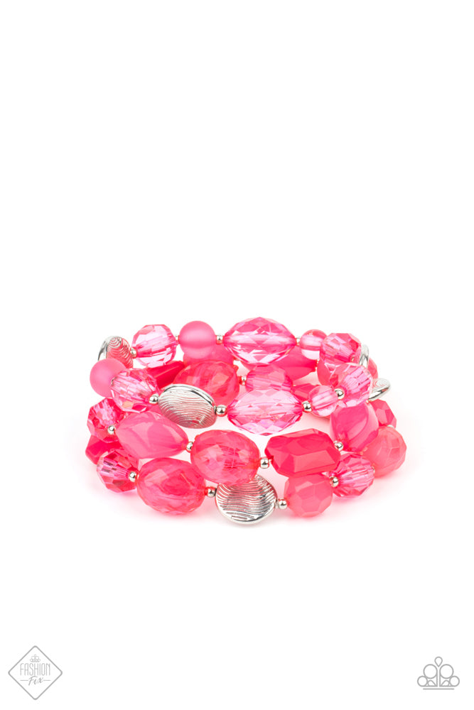 ​Oceanside Bliss Bracelet - Pink image 2