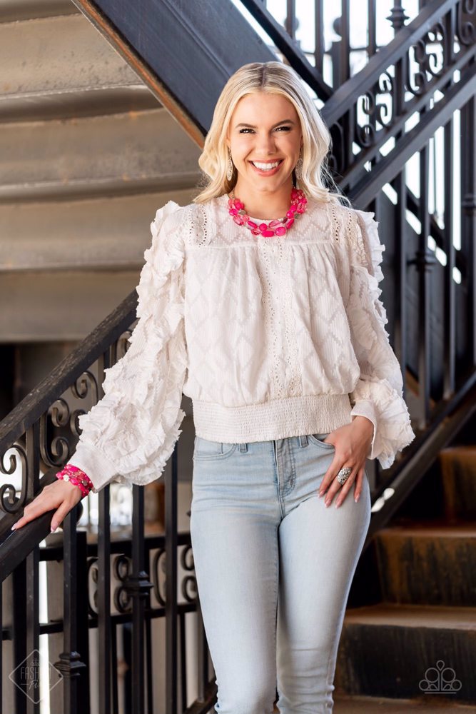 ​Oceanside Bliss Bracelet - Pink
