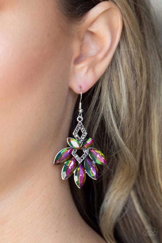 Galaxy Grandeur Earrings - Multi | Paparazzi Accessories