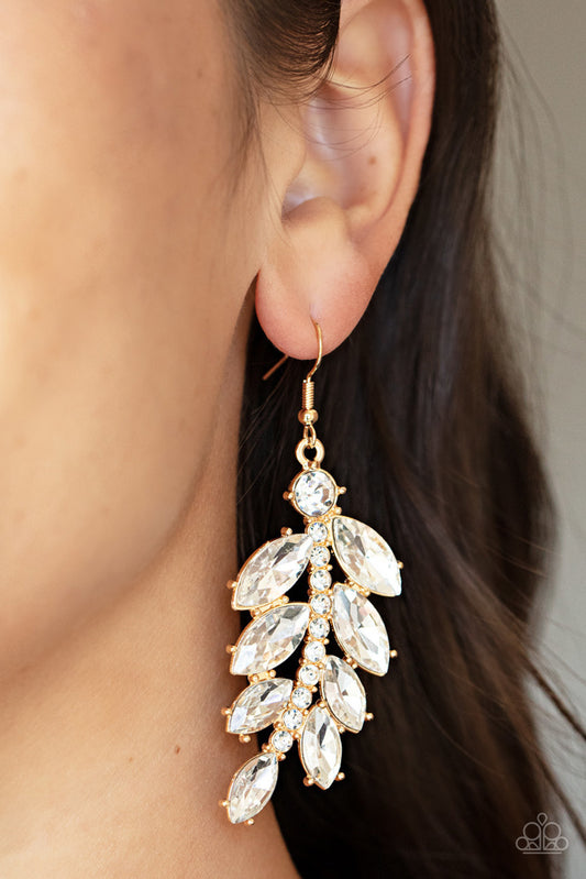 ​Ice Garden Gala - Gold | Paparazzi Accessories