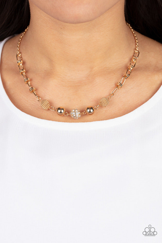 Taunting Twinkle - Gold | Paparazzi Accessories
