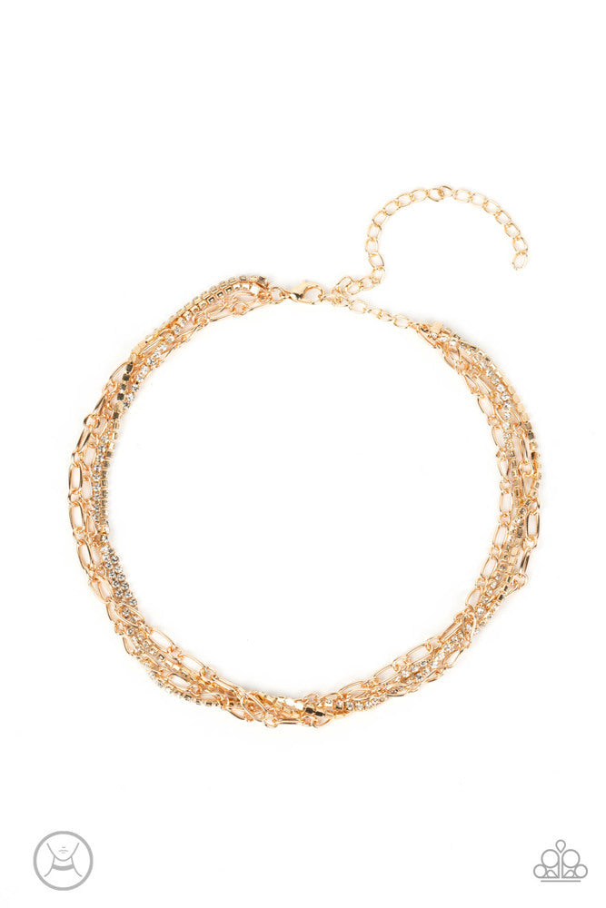 Glitter and Gossip - Gold | Paparazzi Accessories