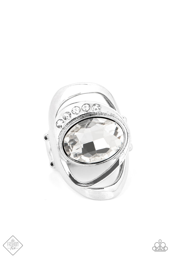 Mountain View Meadow - White | Paparazzi Accessories