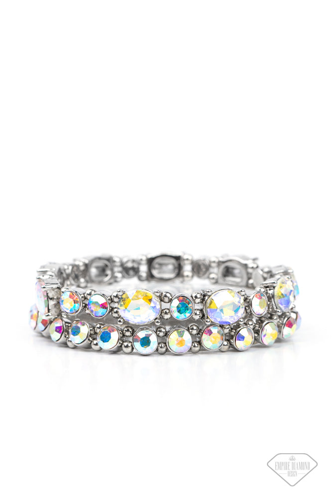 Splendid Stack Bracelet - Multi | Paparazzi Accessories image 2