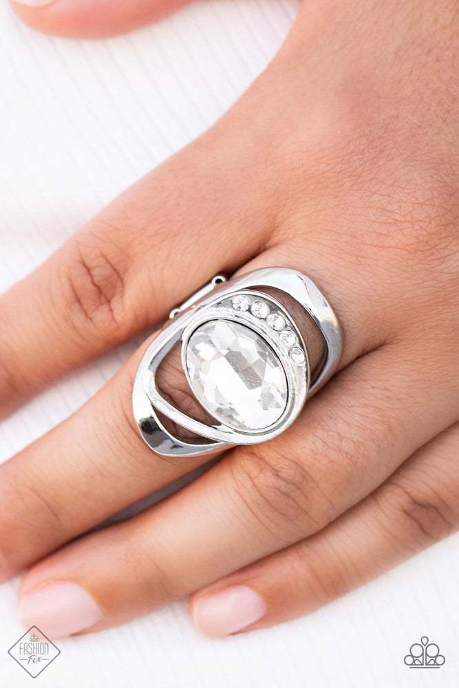 Mountain View Meadow - White | Paparazzi Accessories