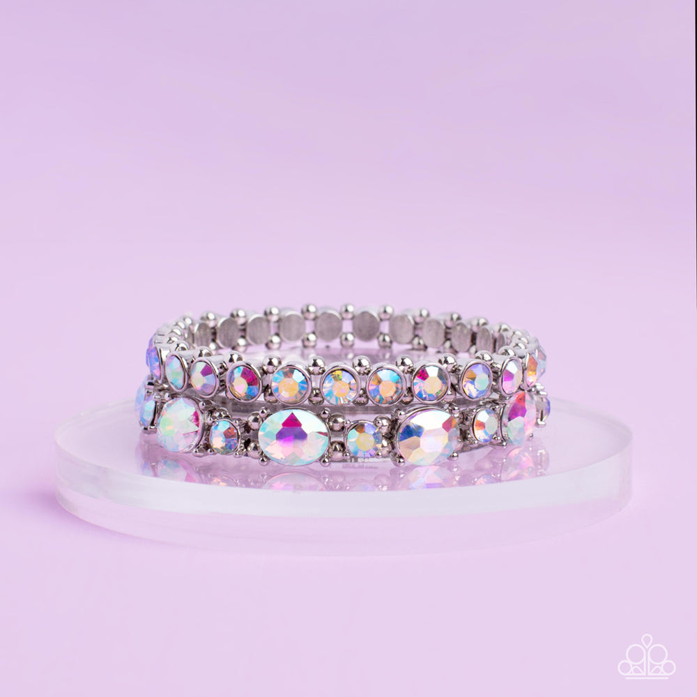 Splendid Stack Bracelet - Multi | Paparazzi Accessories