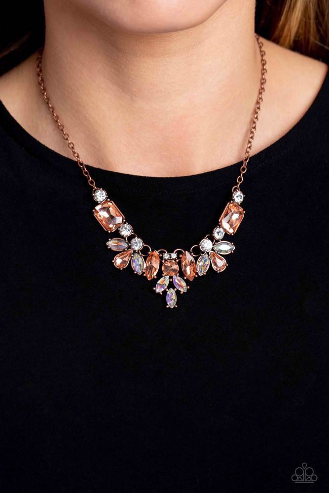 Prima Donna Dazzle - Copper | Paparazzi Accessories