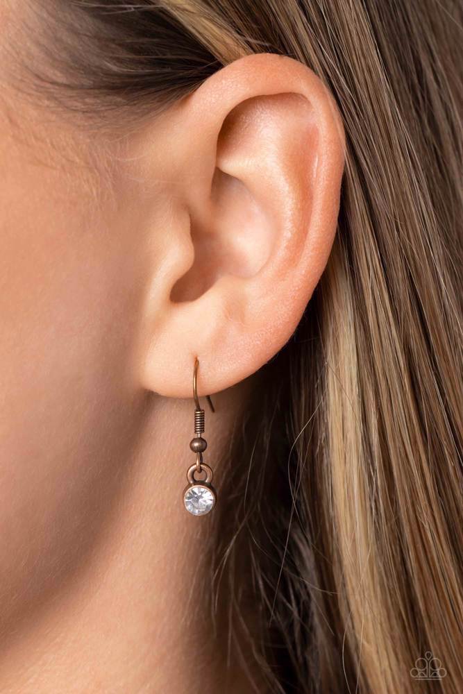 Prima Donna Dazzle - Copper | Paparazzi Accessories