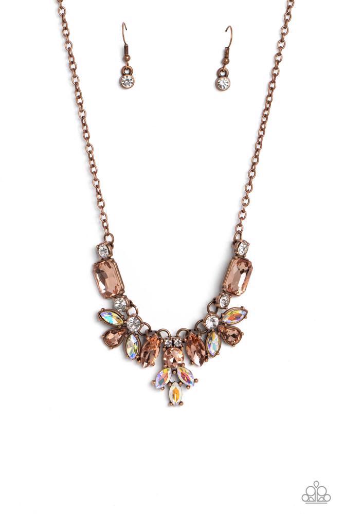 Prima Donna Dazzle - Copper | Paparazzi Accessories