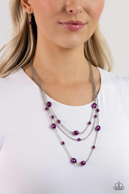 Pearlicious Pop - Purple | Paparazzi Accessories