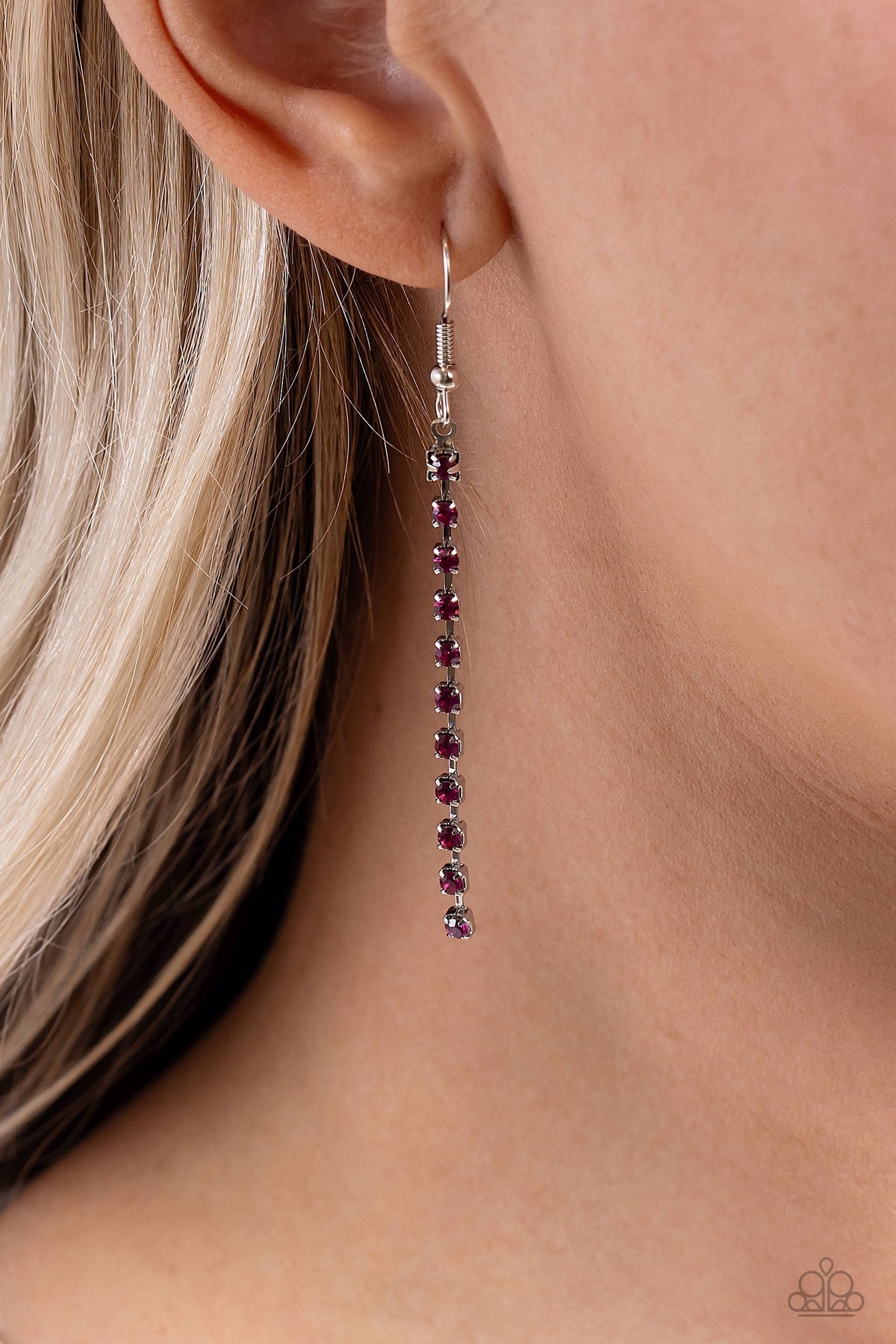 Tasteful Tiers Necklace - Pink
